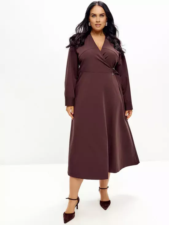 Binitra Bini Платье БО7742 (коричневый 54-56)